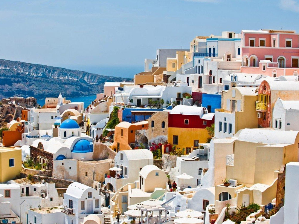 Santorini Half Day Mini Bus Tour